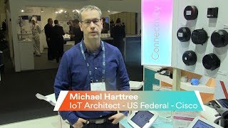 Mike, IoT architect with Cisco introduces a tracking use case