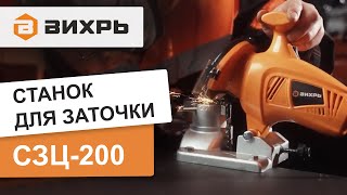 Станок для заточки цепей Вихрь СЗЦ-200. Обзор 👀