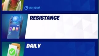 Resistance Week Quests 4 - 11 | Season 2 Chapter 3 | Fortnite - Battle Royale