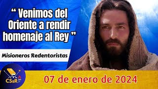 Evangelio de HOY domingo 7 de enero. Mt 2,1-12. ​"Venimos del Oriente a rendir homenaje al Rey."