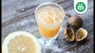 COCKTAILS || Grapefruit + Passion Fruit Salty Dog