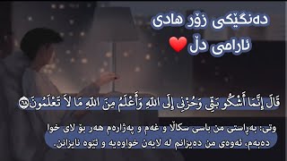 دەنگێکی زۆر هادی و خۆش، خەم و پاژارەم بۆ لای خودا دەبم زۆر کاریگەرە قورئانی پیرۆز تەفسیری کوردی