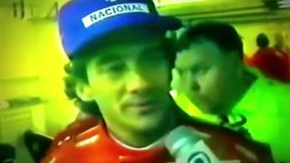 "Quando Deus quer, não há quem não queira" - Ayrton Senna