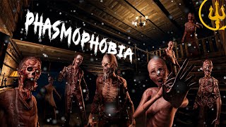 СТРИМ  ПО ФАЗМОФОБИИ С ПОДПИСЧИКАМИ | PHASMOPHOBIA