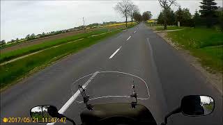 W  drodze  do   ...sjcam legend...Honda CBF 600s