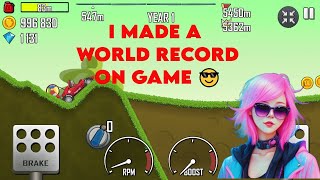 I made a record on Hill Climb Racing Game 😎 #gaming #hillclimbracing