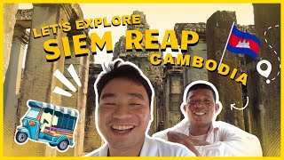 [ENG SUB] FIRST TIME ARRIVING IN SIEM REAP! 🇰🇭 LET'S EXPLORE ANGKOR WAT W/ SO PHAL! | Lost Furukawa