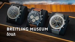 Vintage Breitling watches at the traveling museum: The Breitling Heritage Exhibition