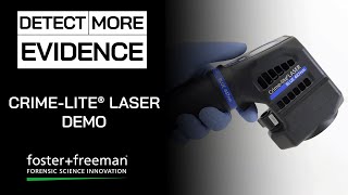 foster+freeman Crime-lite® LASER Product Demonstration