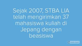 Kuliah di Jepang dengan beasiswa STBA LIA