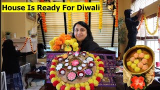 My House Is READY For DIWALI 🪔 | Quick DIWALI Decoration Ideas | Simple Living Wise Thinking