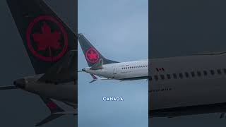 An Air Canada Boeing plane caught on fire after takeoff in Toronto.#shorts #news #flight #plane