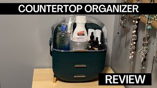 Clean a Messy Counter with this Makeup Organizer | Perfect Storage for Small Spaces