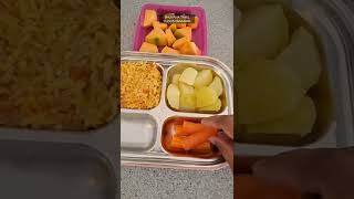 Kids Lunch Box Recipe😋 #shorts #lunch #tomatorice #potato #lunchbox | Bhuvana Tamil Vlogs Denmark