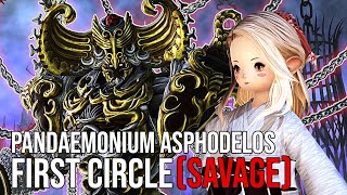 【FFXIV】「WHITE MAGE」P. Asphodelos SAVAGE - The 1st Circle P1S