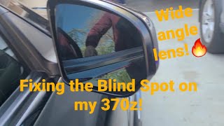 370z Blind Spot Fix! Zoom Wide Angle Lens