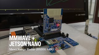 mmWave Short Range Radar (SRR) & Jetson Nano in Operation