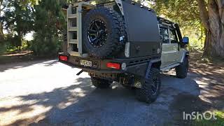 One epic looking 79 series landcruiser with a 4" lift and 35" tyres!!!