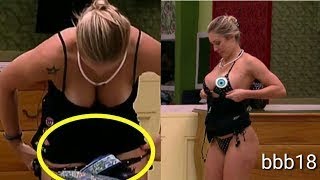 BBB18 Jessica se descuida na hora de colocar o boquine e é primeira a mostrar  d+