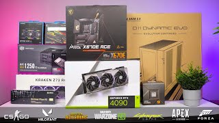 ($5000) 275K RTX 4090 4K Gaming PC Time-lapse Build Tested in 9 Games 4K Ultra Settings