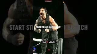 Roman Reigns🔥 Stop crying 💯 Baat 100 takke ki #36☝️ Attitude 😈 whatsapp status #shorts