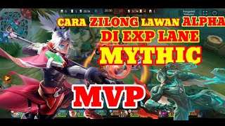 TUTOR ZILONG PUSHRANK MVP DI MYTHIC..!!!!