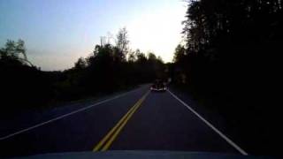 Driving along the Ocoee River