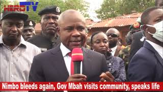 Enugu: Nimbo Bloodshed, Gov Mbah Visits Community, Speaks Tough...@herotvng