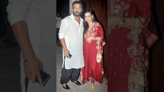 Sunil Shetty with his wife Mana Shetty youtube short video #sunilshetty #youtubeshorts