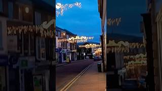 Macclesfield Town Centre Christmas lights