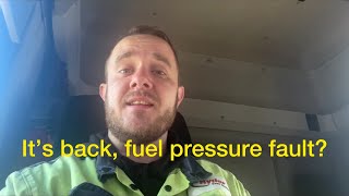 Day of a HGV Mechanic- DAF CF85 EURO 6- fuel pressure fault has come back, But what is the problem?