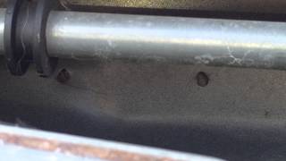 2009 Subaru WRX - spot weld failure at driver side firewall