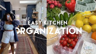 HOW WE ORGANIZE OUR REFRIGERATOR & FOOD STORAGE HACKS (vlog) | JNAYDAILY