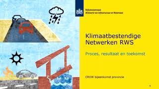 Webinar - Klimaatadaptatie voor assetmanagers van provinciale overheden - 07.04.2022