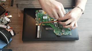 Laptop Asus A54H Restoration (Disassembly )