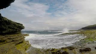 Thurso East Waves Slow Motion 2