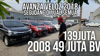 AVANZA VELOZ SEGUDANG DI JUAL MENDADAK