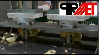 QUINCE SEMI-AUTOMATIC CUTTING AND CORE REMOVING MACHINE by PRIMET