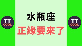 【水瓶座】水瓶座「正緣」要來了