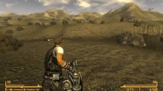 Зажарил банду Гадюк на разграбленной ферме Fallout New Vegas