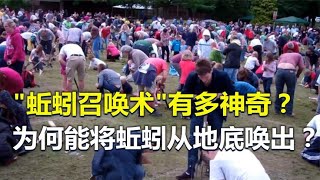 “蚯蚓召唤术”有多神奇？为何能将蚯蚓从地底直接唤出？【唯物观】