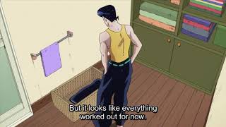 Josuke finds out Joseph spent 130k yen