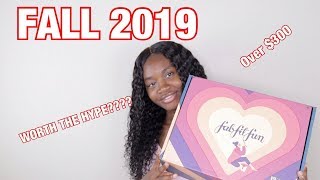 FabFitFun Fall 2019 - Is It REALLY Worth It? | Love Your Crownz