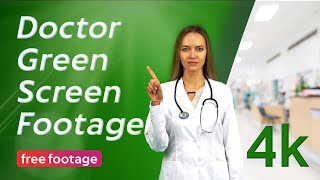 Doctor Green Screen Footage