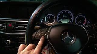 Merceds E220 Diesel Service light reset