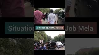 1 lakh + people attended job mela at JNTU  #jobless  #reels  #education #jntu #jobs #reccession