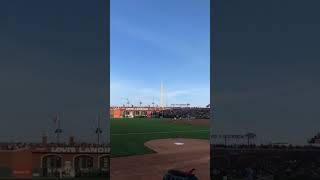 TAKE ME OUT TO THE BALL GAME! ⚾️ ORACLE PARK, SAN FRANSISCO, CALIFORNIA 🧡