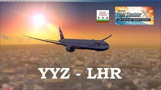 [FSX] Toronto Pearson - London Heathrow (British Airways 777)