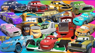 Looking For Disney Cars 3 Lightning McQueen, Hudson Hornet, Bobby Swift, Cruz Ramirez, Chick Hicks.