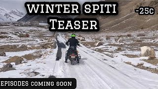 WINTER SPITI | TEASER 2023 | SPITI VALLEY #winterspiti #spitivalley